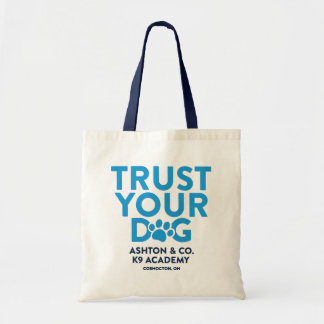 Ashton & Co. K9 Academy Vertrouw op je hond Tote Bag