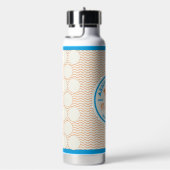 Ashton & Co. K9 Academy Wavy Lines Waterfles (Rechts)