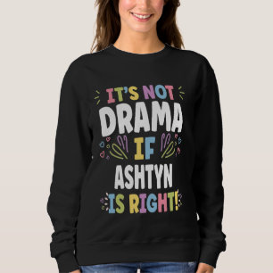 ASHTON Gepersonaliseerd Cadeau voor Vrouwen Aangep Trui