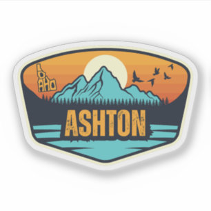 Ashton, Idaho Sticker
