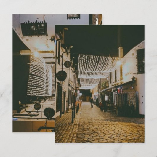 Ashton Lane, Glasgow Briefkaart (Voorkant / Achterkant)