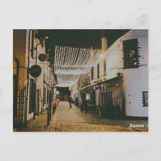 Ashton Lane, Glasgow Briefkaart (Achterkant)