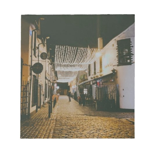Ashton Lane, Glasgow Notitieblok (Voorkant)