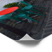 Ashton Lane, Glasgow, Schotland. Poster (Hoek)