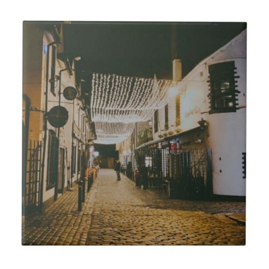 Ashton Lane, Glasgow Tegeltje (Voorkant)