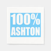 Ashton naam 100 procent servet (Voorkant)