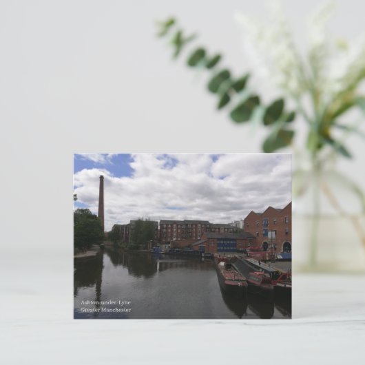 Ashton-under-Lyne Briefkaart (Staand voorkant)