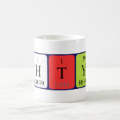 Ashtyn periodieke lijstnaam mok (Center)