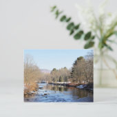 Ashuelot River in Swanzey, New Hampshire Briefkaart (Staand voorkant)