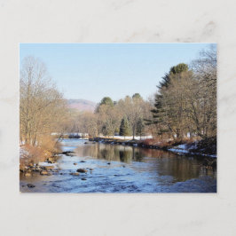 Ashuelot River in Swanzey, New Hampshire Briefkaart