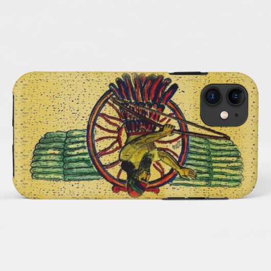 Ashur King Case-Mate iPhone Case (Achterkant (horizontaal))