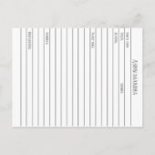 Ashwagandha Materia Medica Herbal Study Kaart (Achterkant)