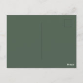 Ashwood Moss Glossy Briefkaart voor speciale boods (Achterkant)