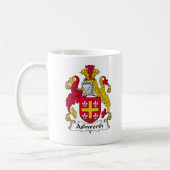 Ashworth Family Crest Koffiemok (Links)