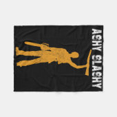 Ashy Slashy Graphic Halloween Geweldige Kleding Ho Fleece Deken (Voorkant (Horizontaal))