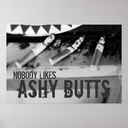 AshyBUTTS Print (Voorkant)