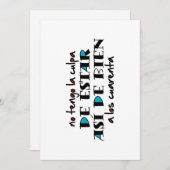 Así de bien a los 40 kaart (Voorkant / Achterkant)