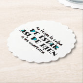 Así de bien a los 40 kartonnen onderzetters (Gekanteld)