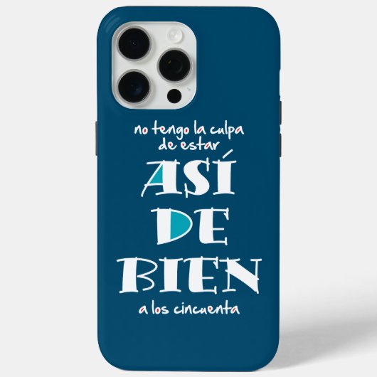 Así de bien a los 50 Case-Mate iPhone case (Achterkant)