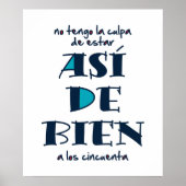 Así de bien a los 50 poster (Voorkant)