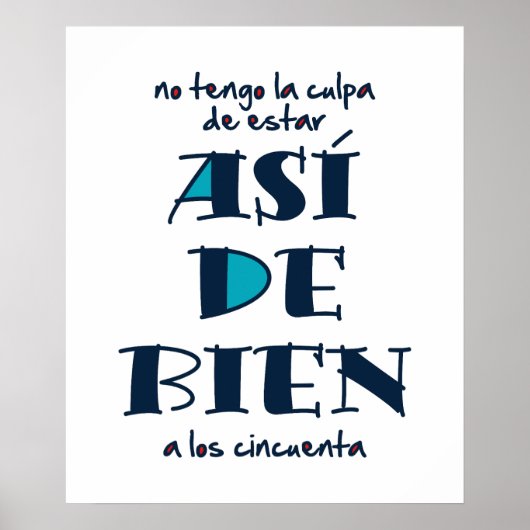 Así de bien a los 50 poster (Voorkant)