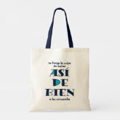 Así de bien a los 50 tote bag (Achterkant)
