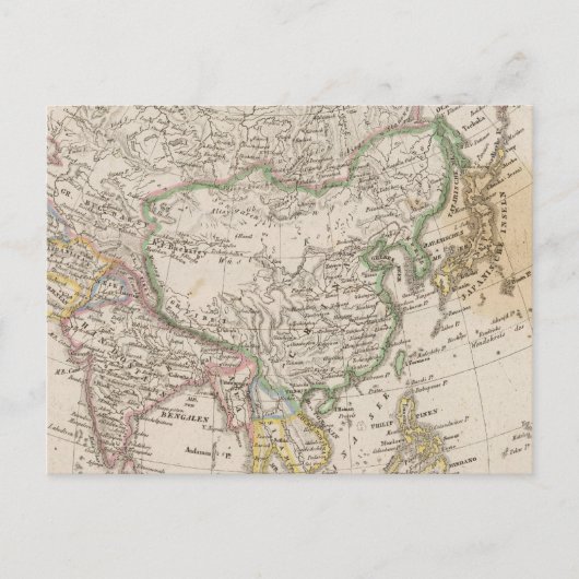 Asia 13 briefkaart (Voorkant)