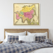 Asia 13 canvas afdruk (Insitu (Slaapkamer))