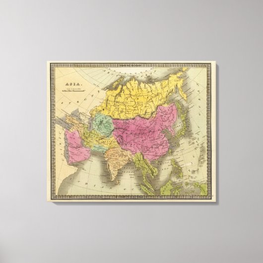 Asia 13 canvas afdruk (Voorkant)