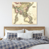 Asia 13 canvas afdruk (Insitu (Slaapkamer))