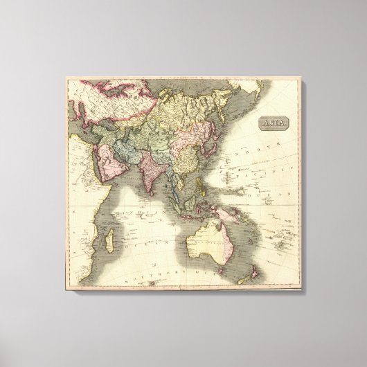 Asia 13 canvas afdruk (Voorkant)