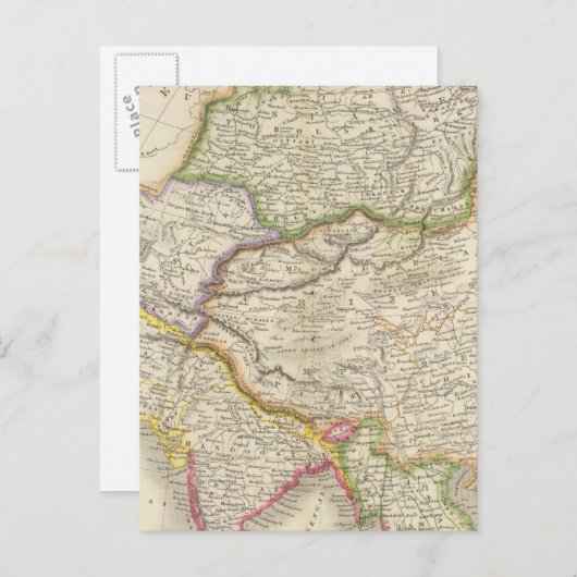 Asia 18 briefkaart (Voorkant / Achterkant)