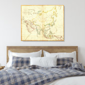 Asia 18 canvas afdruk (Insitu (Slaapkamer))