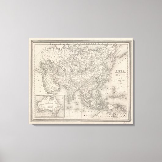 Asia 18 canvas afdruk (Voorkant)
