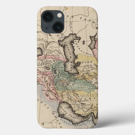 Asia Atlas Map Case-Mate iPhone Case (Achterkant)