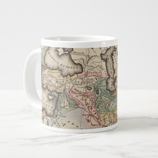 Asia Atlas Map Grote Koffiekop (Links)