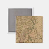 Asia Atlas Map Magneet (Voorkant / Achterkant)