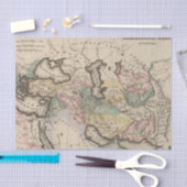 Asia Atlas Map Tissuepapier (Craft)