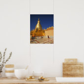 Asia, Birma (Myanmar) Mandalay, Sagaing Hill: Poster (Keuken)