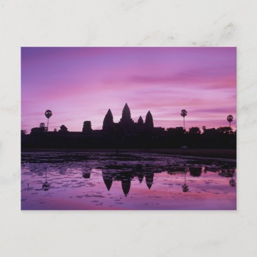 Asia, Cambodja, Siem Reap, Angkor Wat (b. 12th 2) Briefkaart (Voorkant)