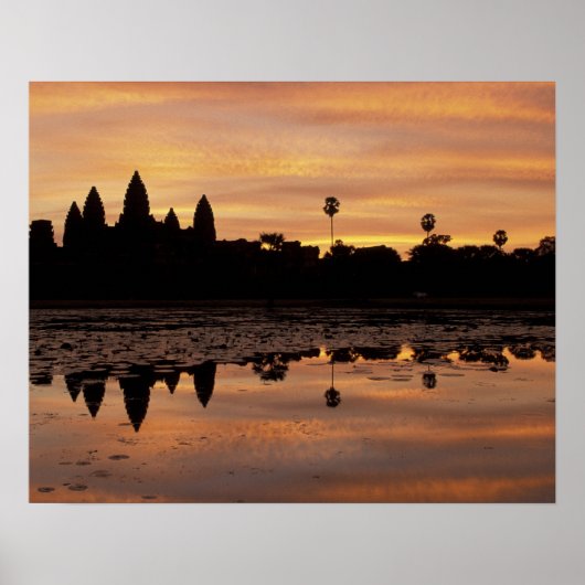 Asia, Cambodja, Siem Reap, Angkor Wat (b. 12th Poster (Voorkant)