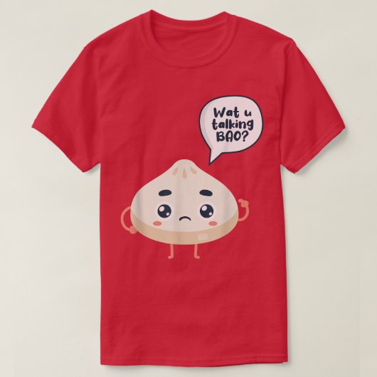 Asia Chinese Watcha praat over Siopao Dimsu T-shirt (Design voorkant)