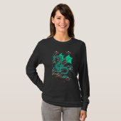 Asia Fantasy Animal Chinese Mythical Creature Flyi T-shirt (Voorkant volledig)