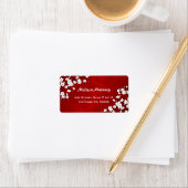 Asia Floral White Cherry Blossom Red Etiket (Insitu)