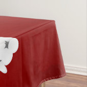 Asia Floral White Cherry Blossom Red Tafelkleed (Voorbeeld)