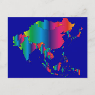 ASIA-land Briefkaart