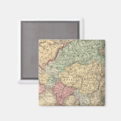 Asia Map door Mitchell Magneet (Voorkant / Achterkant)