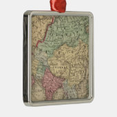 Asia Map door Mitchell Metalen Ornament (Rechts)