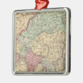 Asia Map door Mitchell Metalen Ornament (Links)