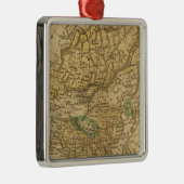 Asia Map door Worcester Metalen Ornament (Rechts)